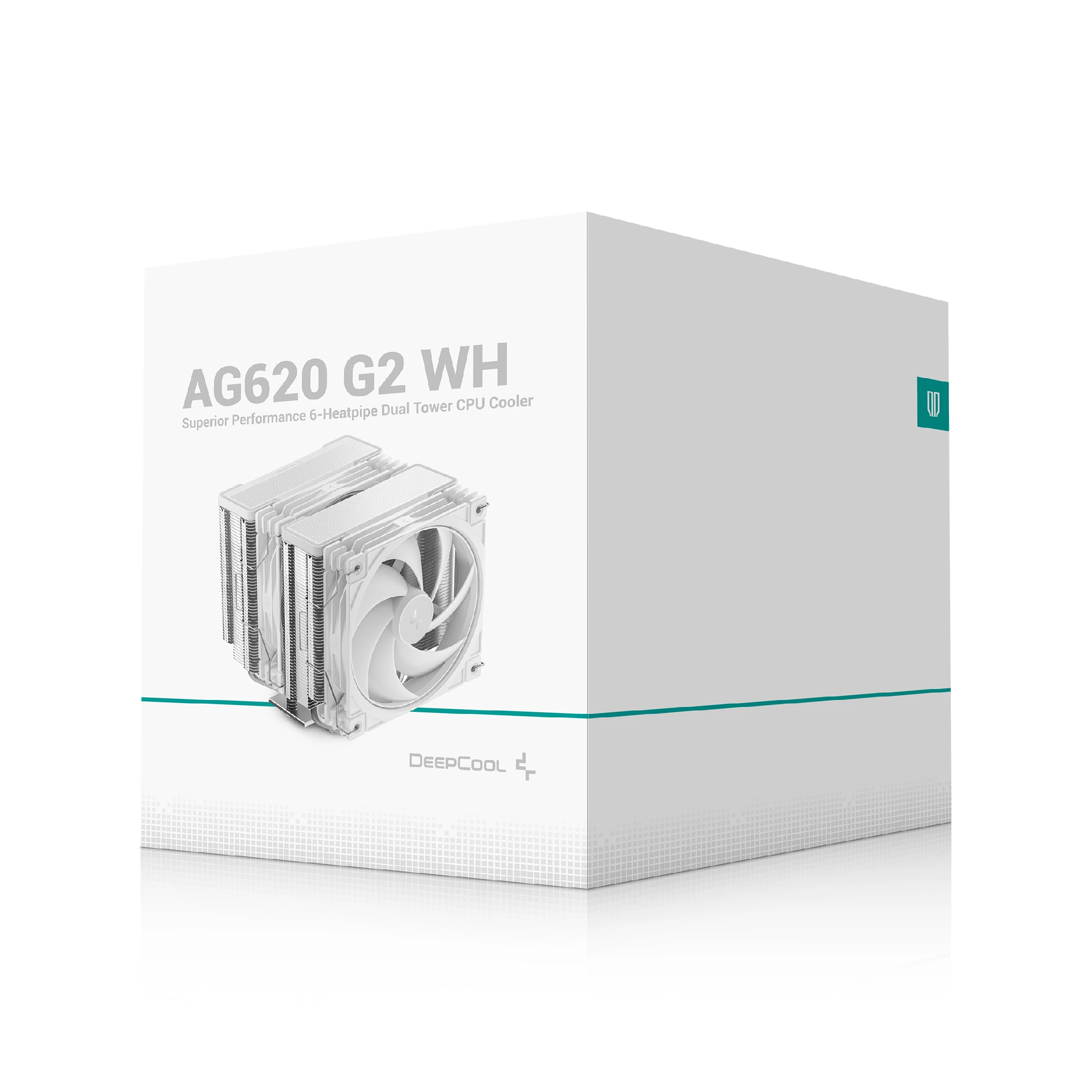 DeepCool CPU Kühler AG620 G2 WH - Dual-Tower - LGA1851/AM5