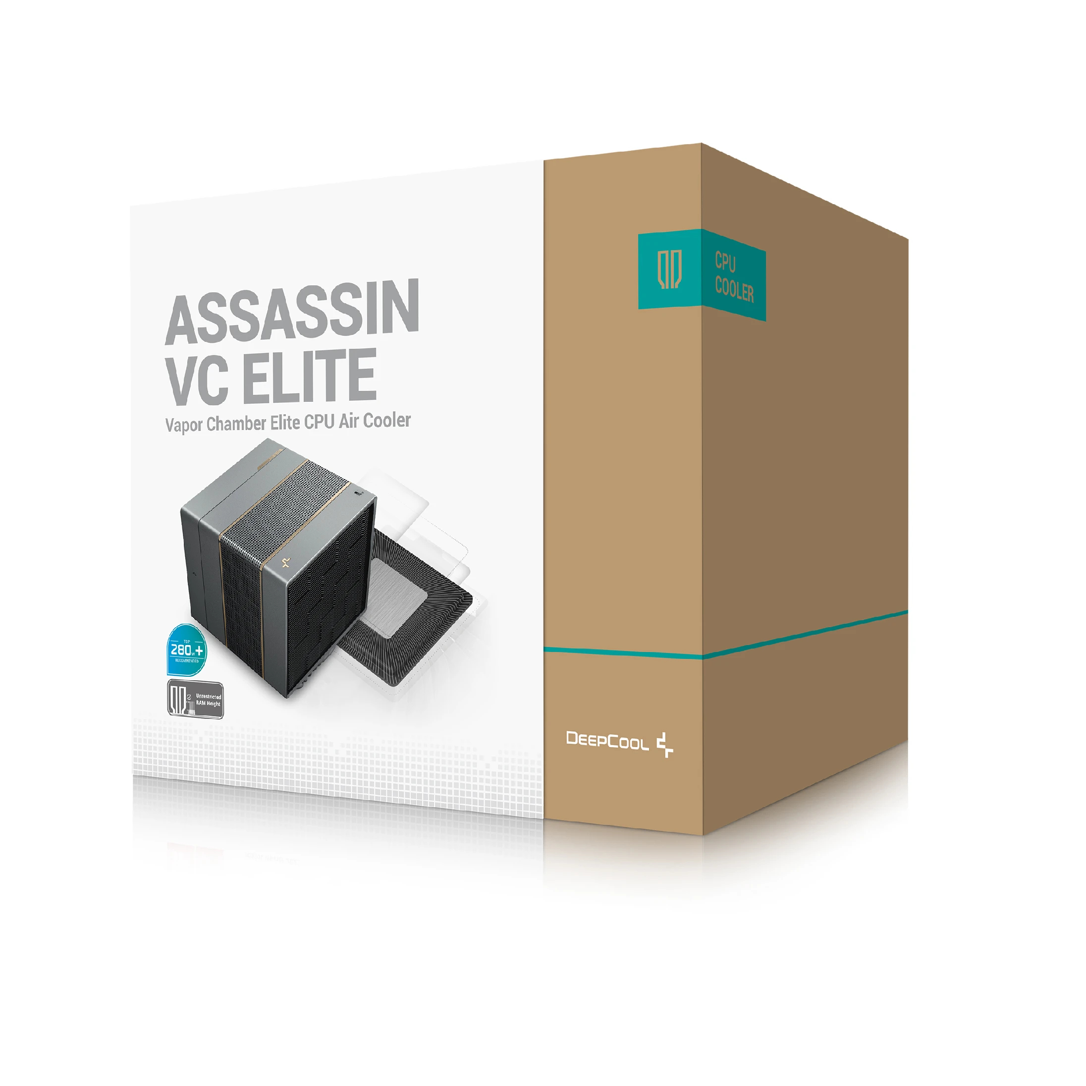 DeepCool CPU Kühler ASSASSIN VC ELITE - Vapor Chamber, Dual-Tower