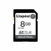 Карта памет Kingston 8GB SDHC Industrial C10, UHS-I, U3, V30, A1
