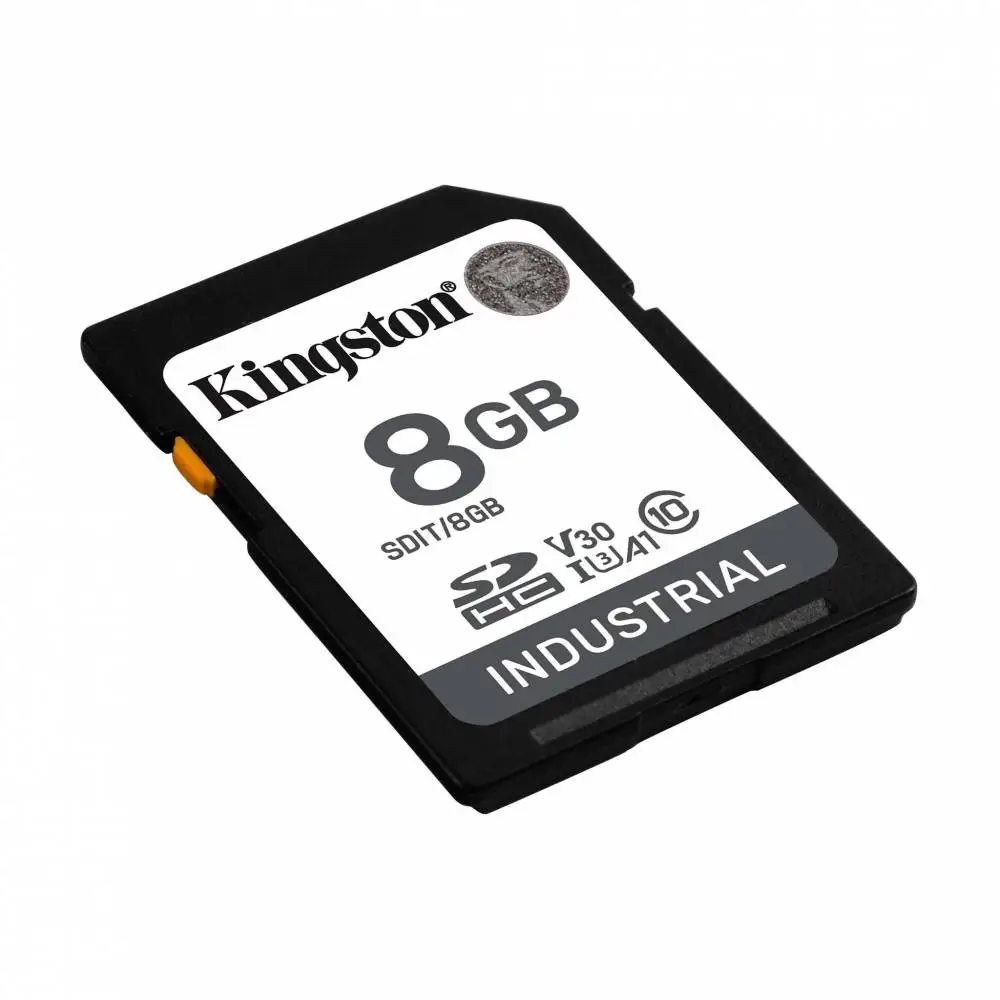 Карта памет Kingston 8GB SDHC Industrial C10, UHS-I, U3, V30, A1