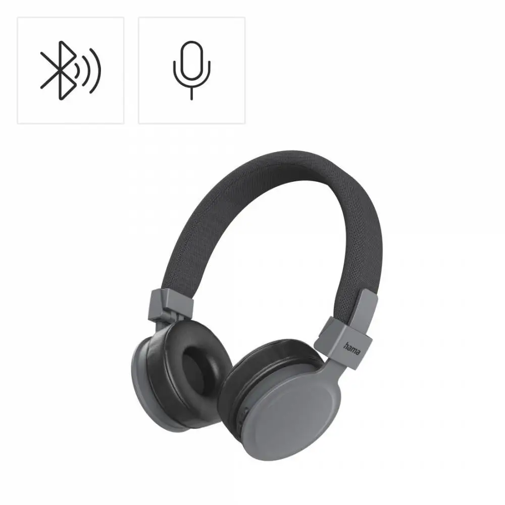 HAMA Слушалки с микрофон "Freedom Lit III"  Bluetooth, On-Ear, черни