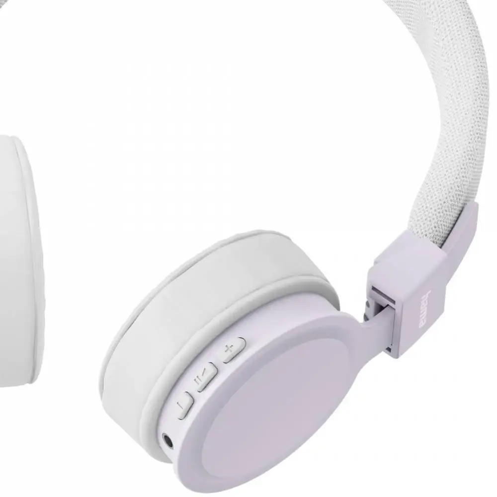 HAMA Слушалки с микрофон "Freedom Lit III"  Bluetooth, On-Ear, бял