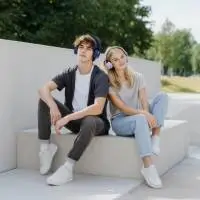 HAMA Слушалки с микрофон "Freedom Lit III"  Bluetooth, On-Ear, син