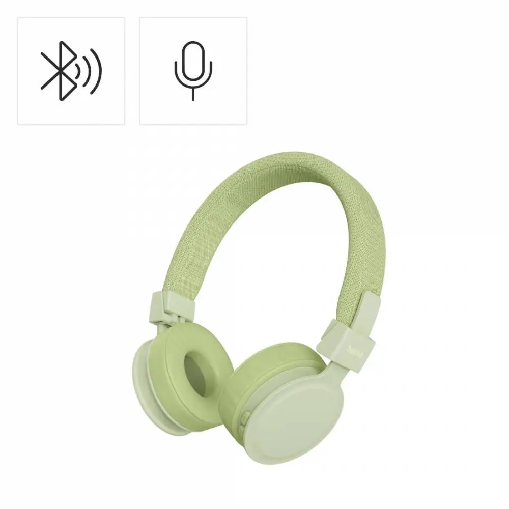 HAMA Ακουστικά με μικρόφωνο "Freedom Lit III" Bluetooth, On-Ear, πράσινα