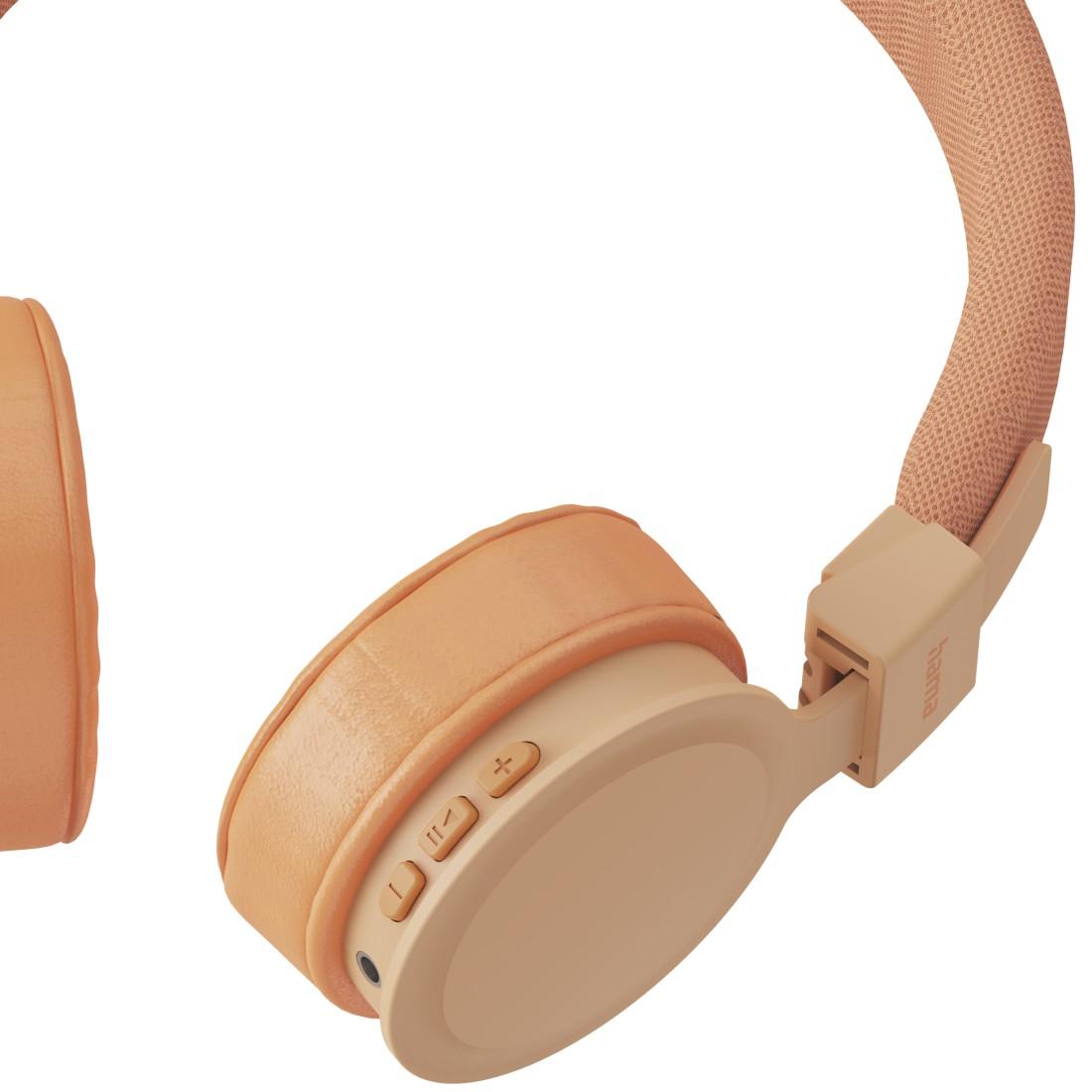 HAMA Ακουστικά με μικρόφωνο "Freedom Lit III" Bluetooth, On-Ear, πορτοκαλί
