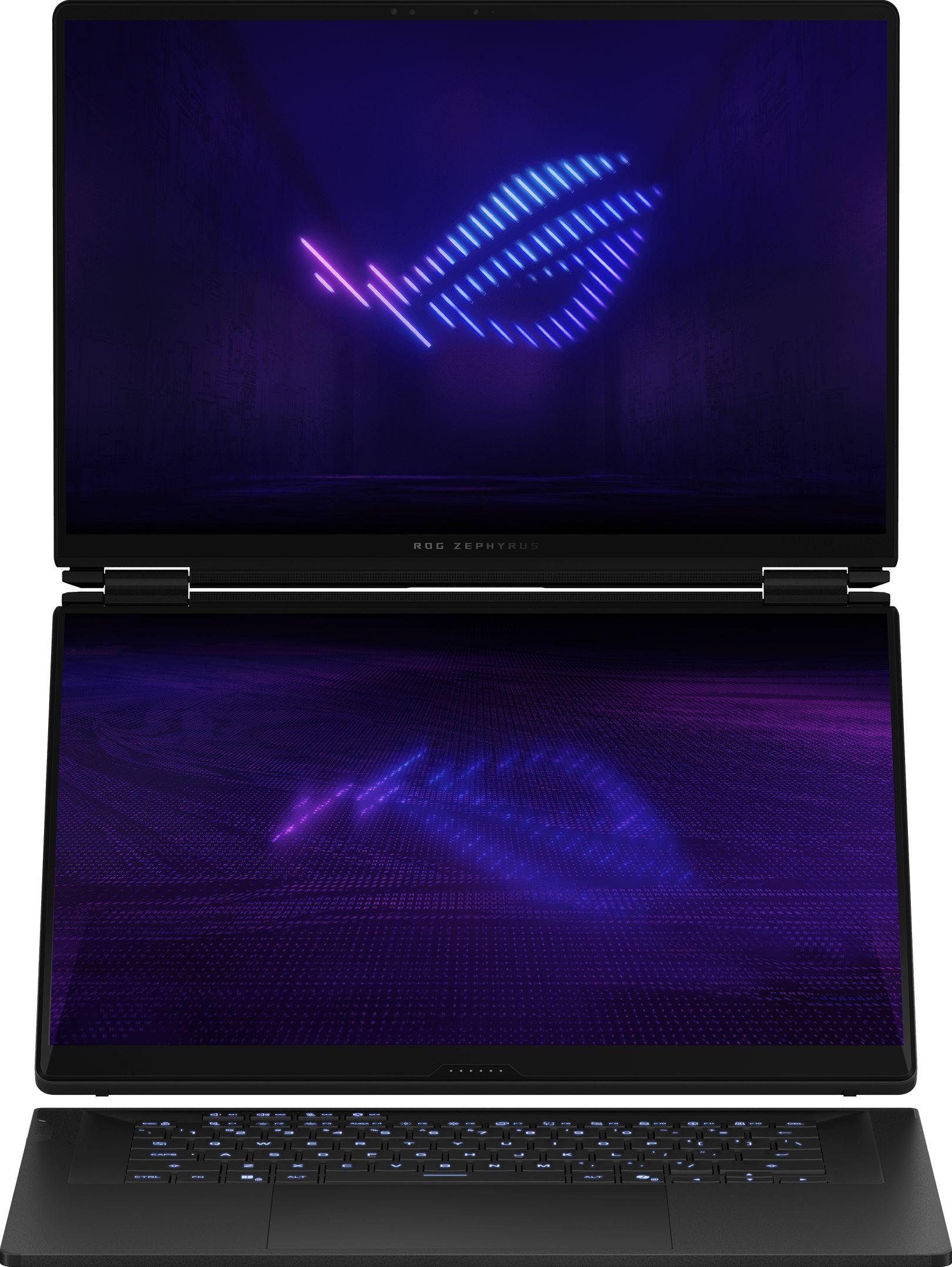 Лаптоп ASUS ROG Zephyrus Duo 16 2026 GX651AX-SR086X - 16" OLED Touchscreen, 120Hz, 2.8K, Intel Core Ultra 9 386H, 64GB LPDDR5X, 2TB SSD, RTX 5090 24GB GDDR7, Win 11 Pro