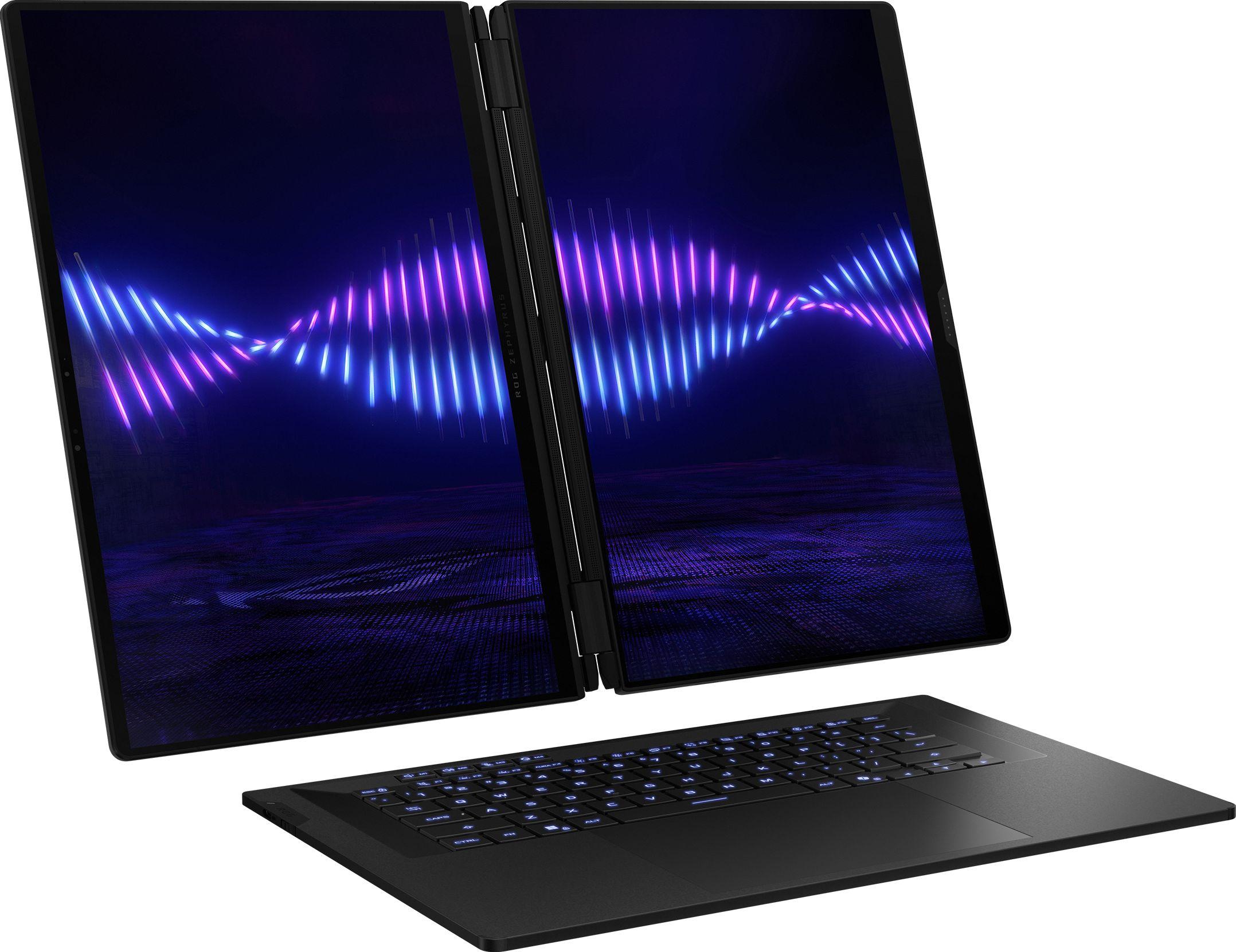 Лаптоп ASUS ROG Zephyrus Duo 16 2026 GX651AX-SR086X - 16" OLED Touchscreen, 120Hz, 2.8K, Intel Core Ultra 9 386H, 64GB LPDDR5X, 2TB SSD, RTX 5090 24GB GDDR7, Win 11 Pro