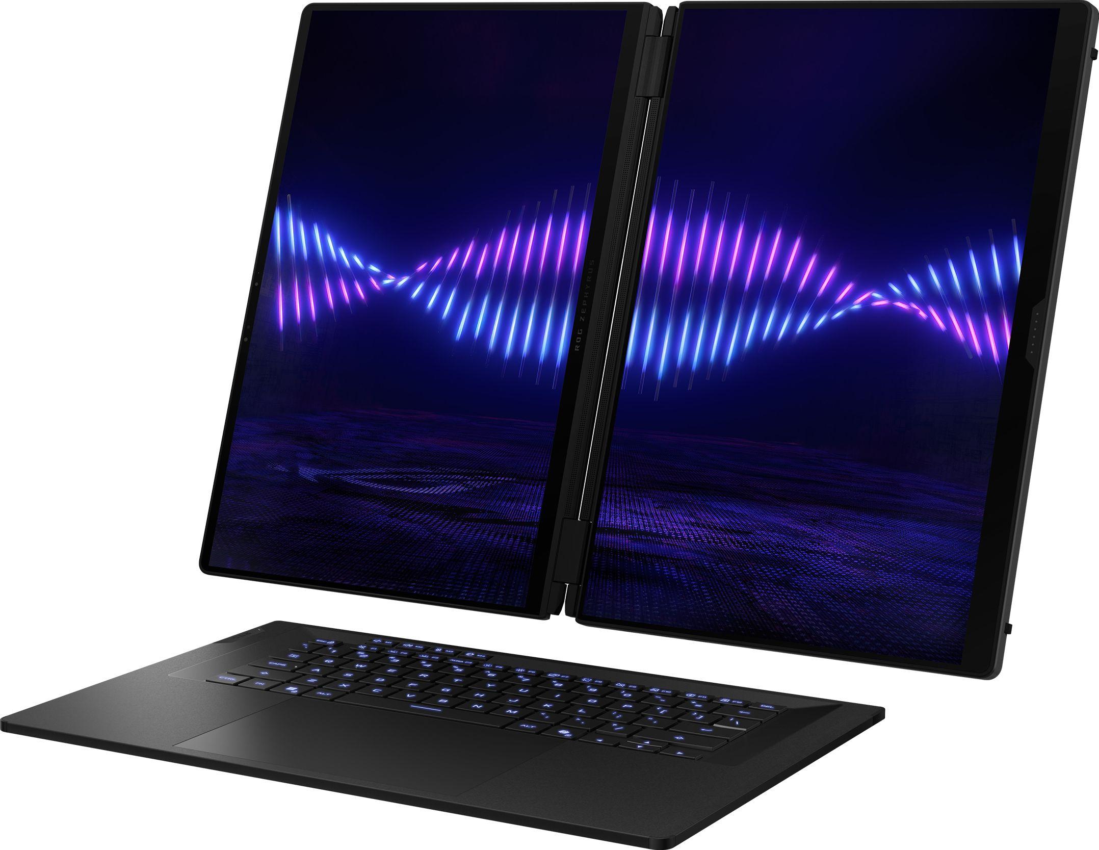Лаптоп ASUS ROG Zephyrus Duo 16 2026 GX651AX-SR086X - 16" OLED Touchscreen, 120Hz, 2.8K, Intel Core Ultra 9 386H, 64GB LPDDR5X, 2TB SSD, RTX 5090 24GB GDDR7, Win 11 Pro