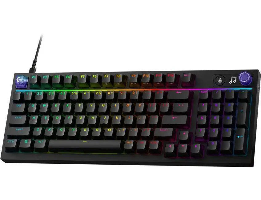 Геймърска механична клавиатура Logitech G316 X 98 - Hot-Swappable Tactile Switch - Black