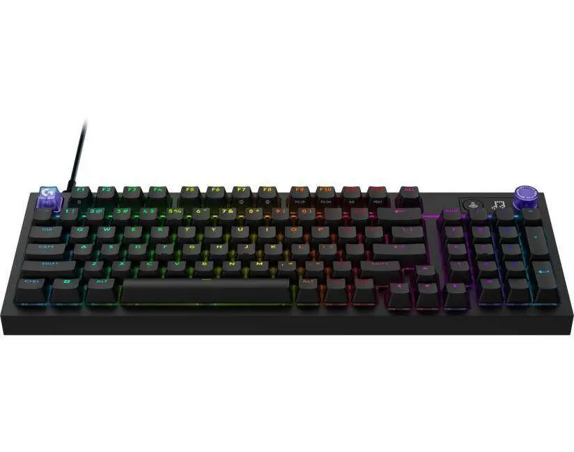 Геймърска механична клавиатура Logitech G316 X 98 - Hot-Swappable Tactile Switch - Black