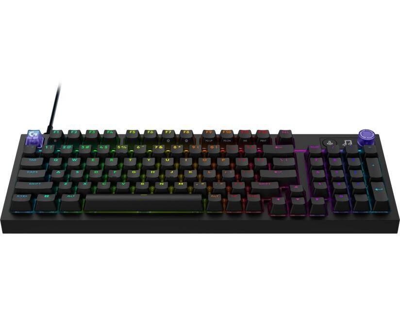 Геймърска механична клавиатура Logitech G316 X 98 - Hot-Swappable Tactile Switch - Black