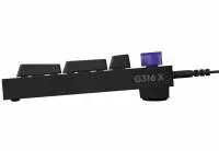 Геймърска механична клавиатура Logitech G316 X 98 - Hot-Swappable Tactile Switch - Black