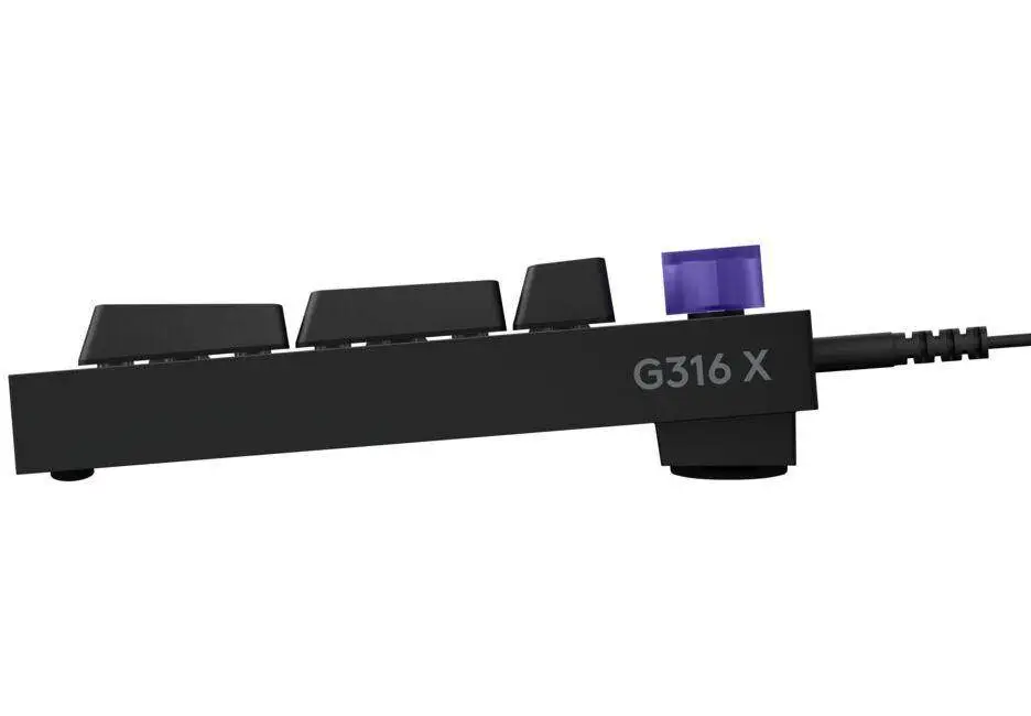 Геймърска механична клавиатура Logitech G316 X 98 - Hot-Swappable Tactile Switch - Black