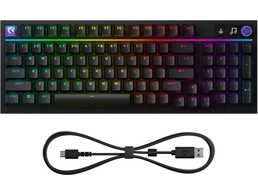 Геймърска механична клавиатура Logitech G316 X 98 - Hot-Swappable Tactile Switch - Black
