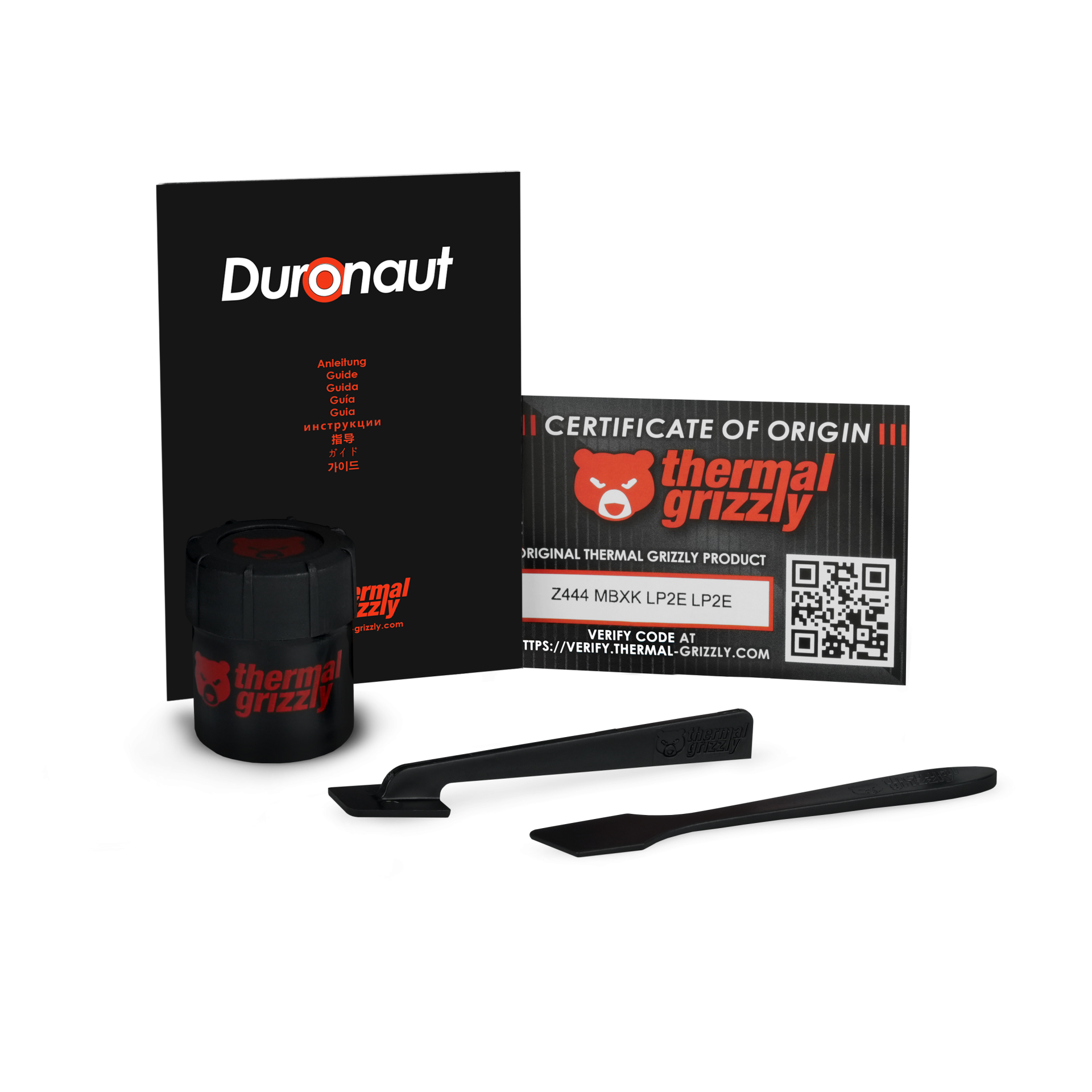 Термо паста Thermal Grizzly Duronaut Pro - 30g