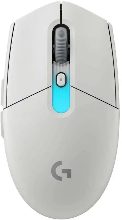 Геймърска безжична мишка Logitech G305 X Superlight - Бяла