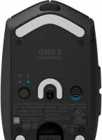 Геймърска безжична мишка Logitech G305 X Superlight - Черен