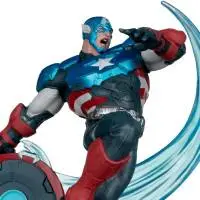 Фигурка Marvel Rivals Captain America 1:10th Scale Collectible McFarlane Toys