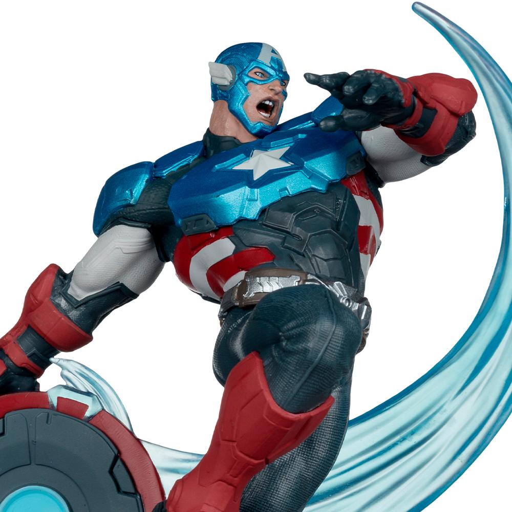 Фигурка Marvel Rivals Captain America 1:10th Scale Collectible McFarlane Toys