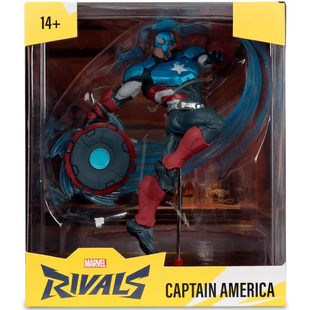 Фигурка Marvel Rivals Captain America 1:10th Scale Collectible McFarlane Toys