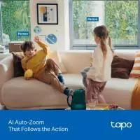 Домашна охранителна WiFi камера TP-Link Tapo C250, Pan/Tilt