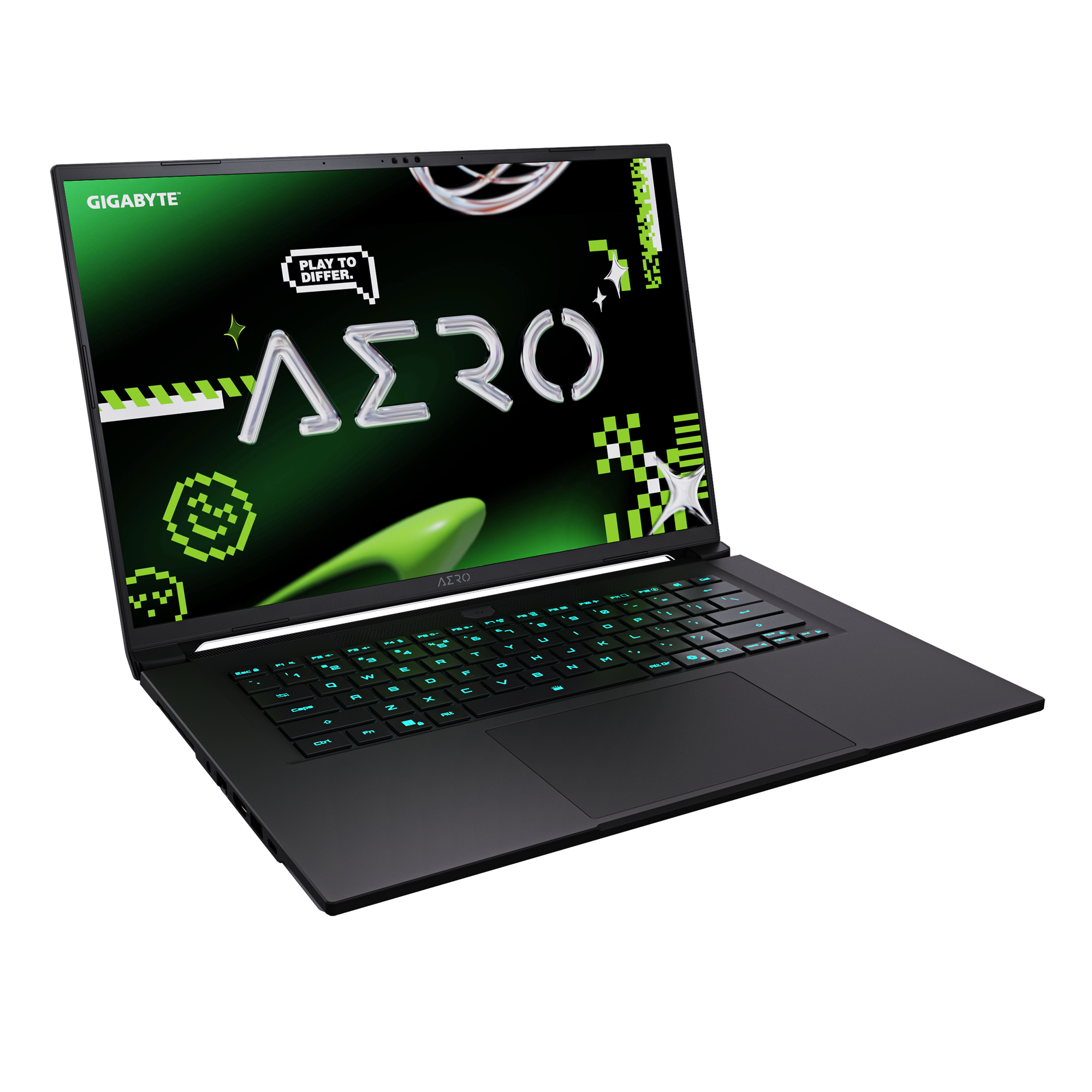Лаптоп GIGABYTE AERO X16 1TH93EEC94DH - 16" inch IPS 165Hz,  AMD Ryzen Al 7 350, 16GB DDR5, 1TB SSD Gen4, RTX 5050, Win 11 Home - Бял