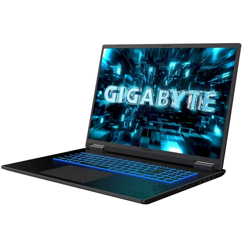 Лаптоп GIGABYTE GAMING A18 PRO DYJ - 18" IPS WUXGA 165Hz, Intel Core 7 240H, 32GB LPDDR5X, 1TB SSD Gen4, RTX 5080 16GB GDDR7, Free DOS