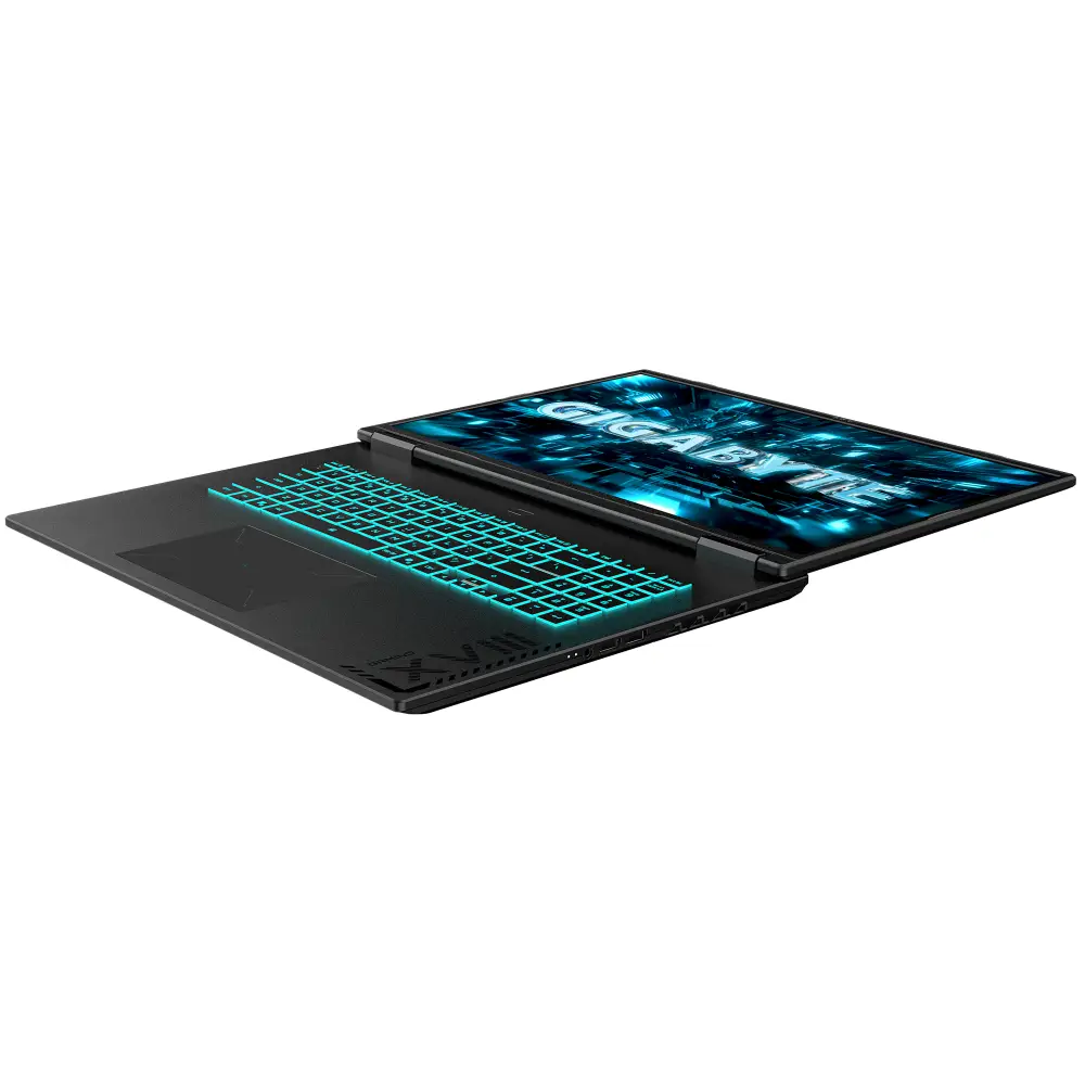 Лаптоп GIGABYTE GAMING A18 PRO DYJ - 18" IPS WUXGA 165Hz, Intel Core 7 240H, 32GB LPDDR5X, 1TB SSD Gen4, RTX 5080 16GB GDDR7, Free DOS