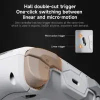 Ajazz геймпад Gamepad GP100 NS - Wireless, Bluetooth, 1000Hz - White
