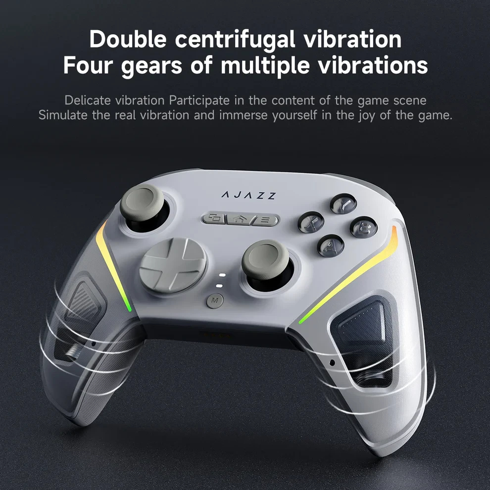 Ajazz геймпад Gamepad GP100 NS - Wireless, Bluetooth, 1000Hz - Black