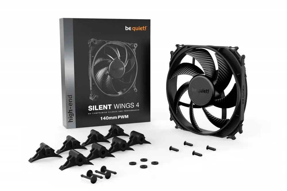 be quiet! вентилатор Fan 140mm - SILENT WINGS 4 140mm PWM