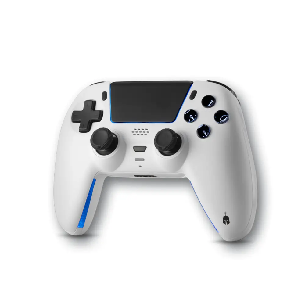 Безжичен геймпад Spartan Gear Sarissa за PC/PS4/PS5/Switch - Бял