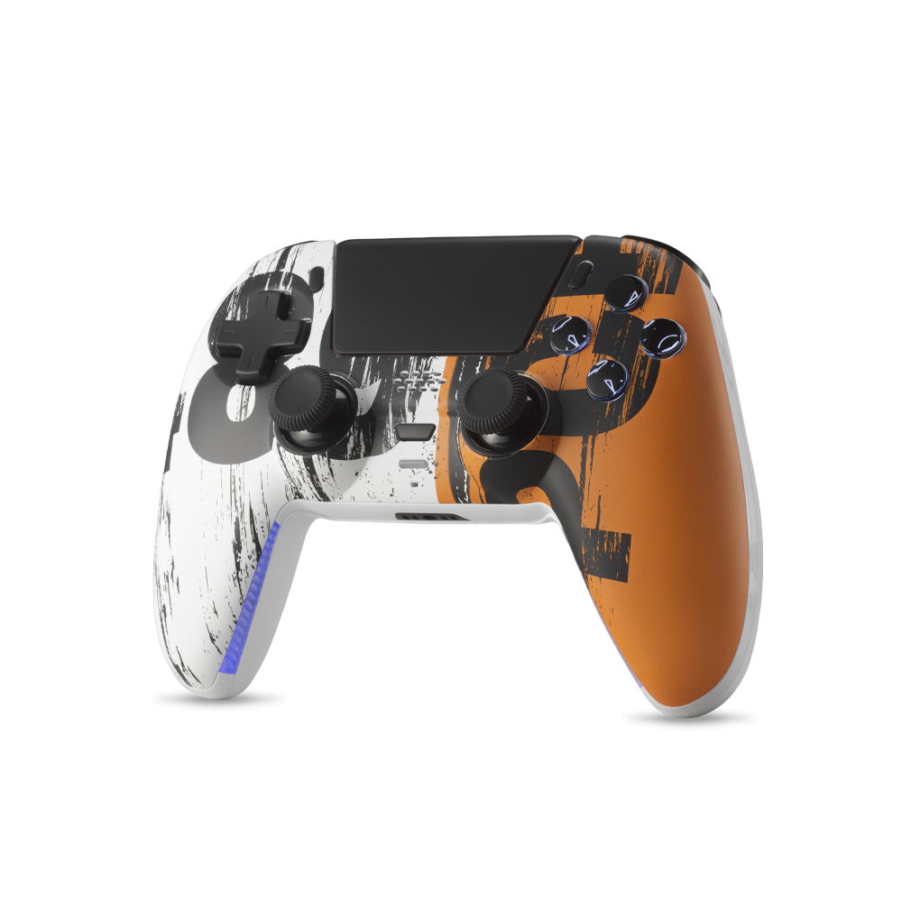 Безжичен геймпад Spartan Gear Sarissa за PC/PS4/PS5/Switch - Бял