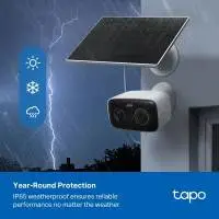 Охранителна соларна камера TP-Link Tapo C400 Kit