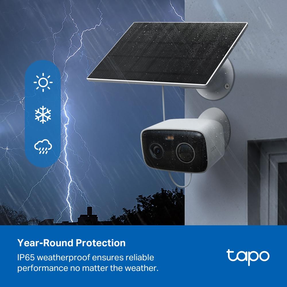 Охранителна соларна камера TP-Link Tapo C400 Kit