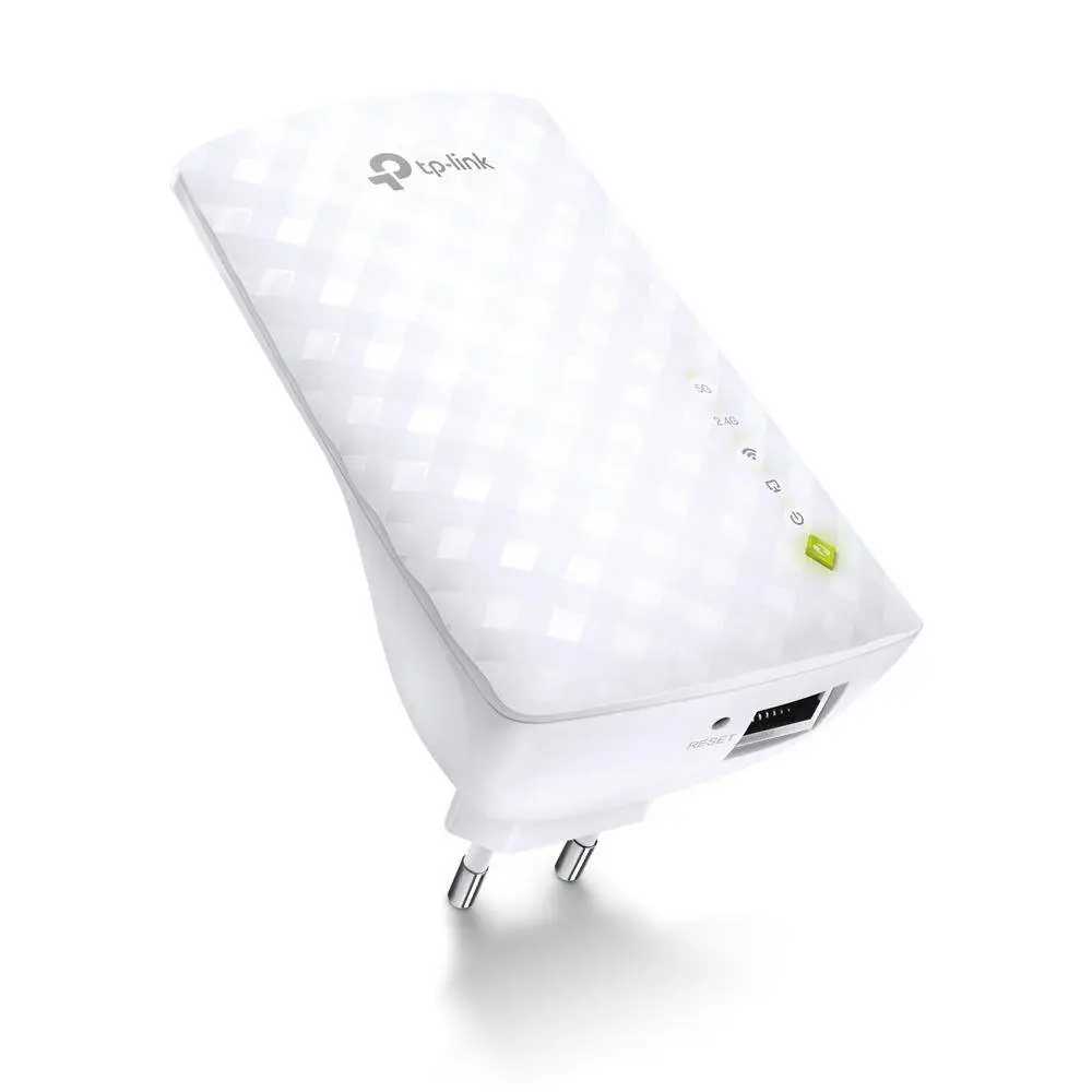 Безжичен разширител TP-LINK RE200, AC750 Mbps - Бял