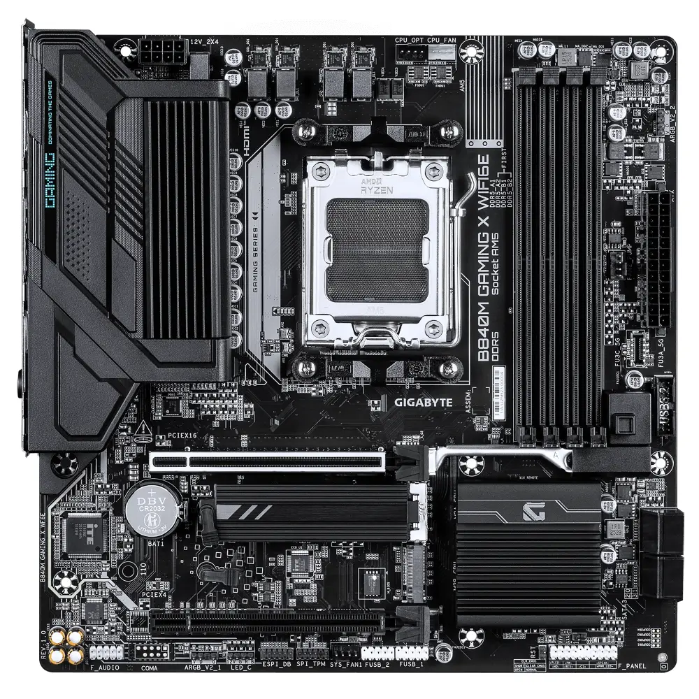 Scheda madre GIGABYTE B840M GAMING X WIFI 6E socket AM5
