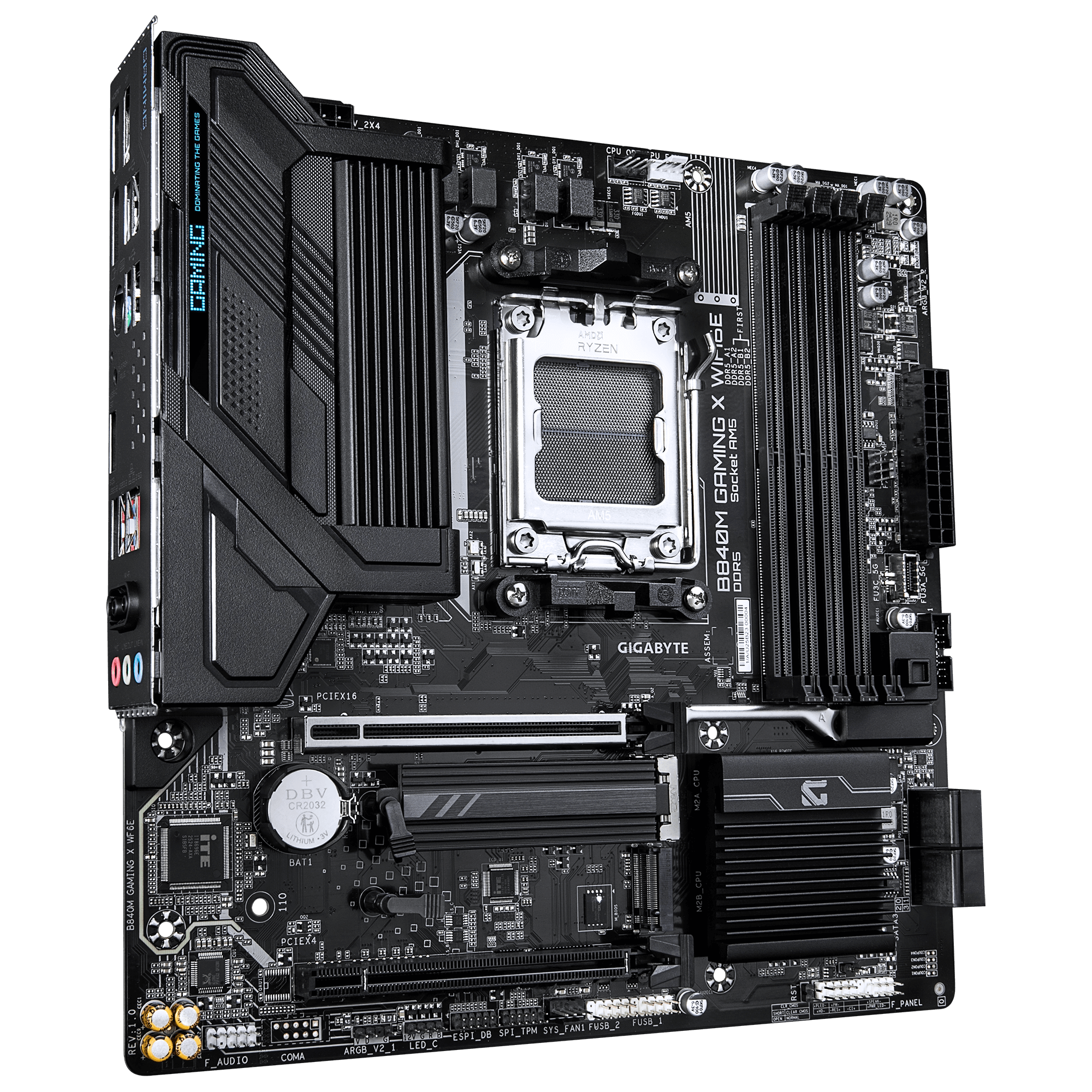 Дънна платка GIGABYTE B840M GAMING X WIFI 6E socket AM5