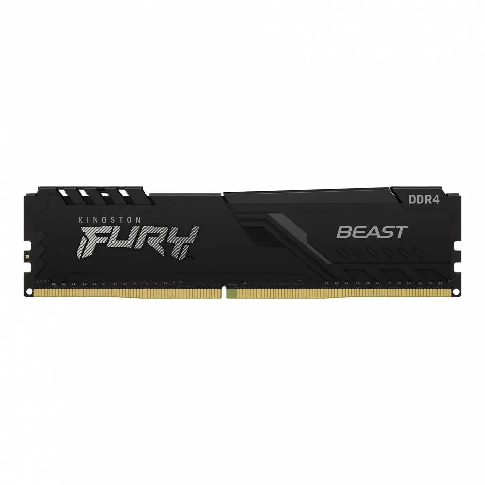 Памет Kingston FURY Beast Black 16GB DDR4 3200MHz - KF432C16BB1/16
