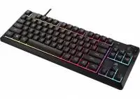 Геймърскa мембранна клавиатура Corsair K55 Core RGB - TKL