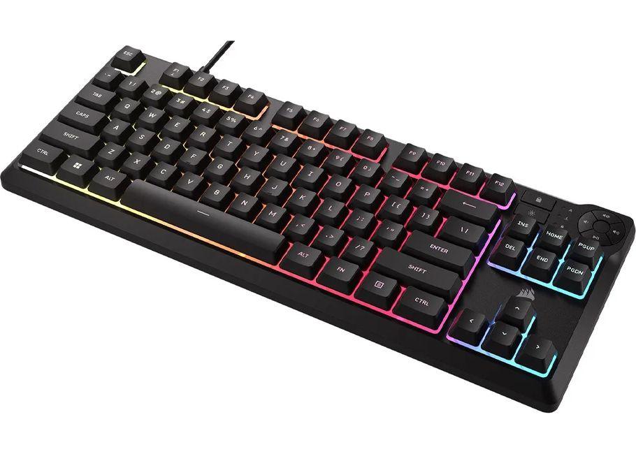Clavier membrane gamer Corsair K55 Core RGB - TKL