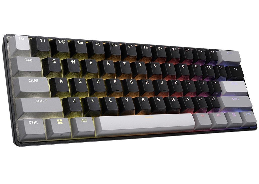 Геймърскa механична клавиатура Corsair Clipper Mini 60 Hall Effect - Hyperdrive Magnetic Switch