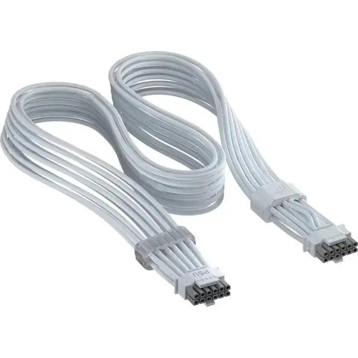 Cavo per scheda video Corsair ThermalProtect Universal PCIe 5.1 600W 12V-2x6 - Bianco