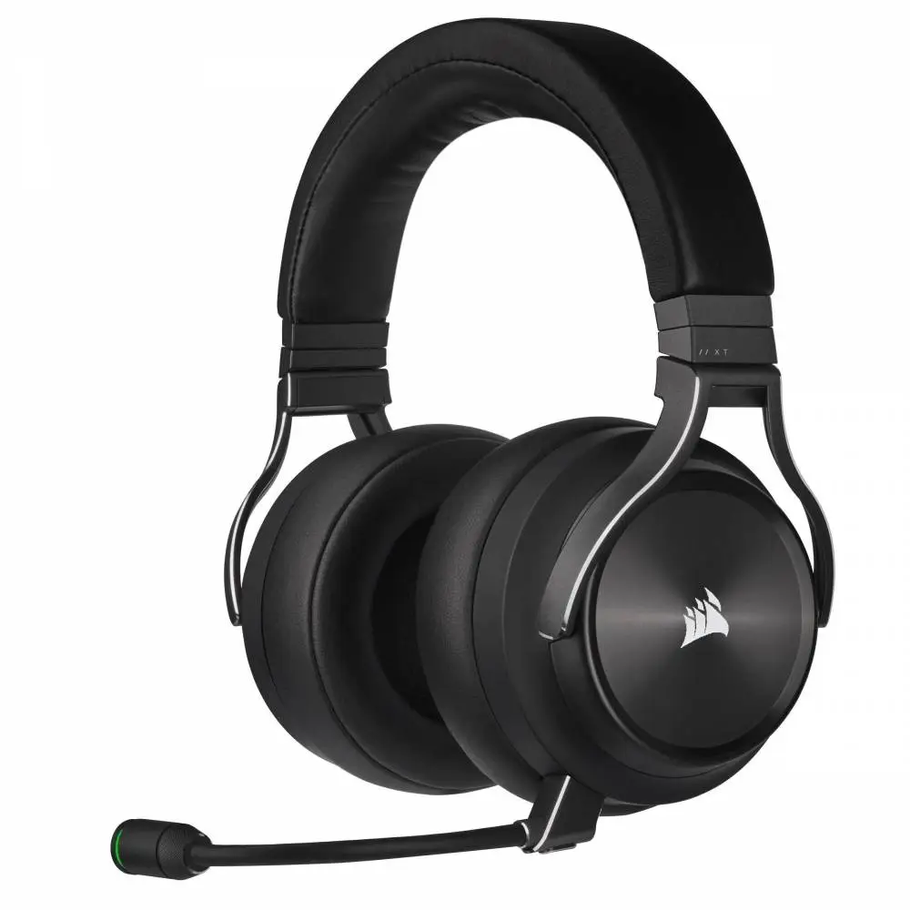 Cuffie da gioco wireless Corsair Virtuoso RGB XT - Nero