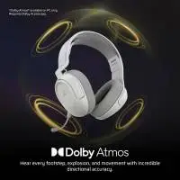 Геймърски безжични слушалки Corsair HS35 v3 - White