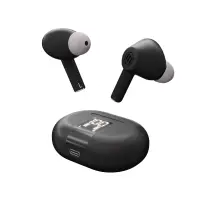 Блутут безжични  слушалки тапи MAXPODS active noise cancelling black  MAXELL Truewireless