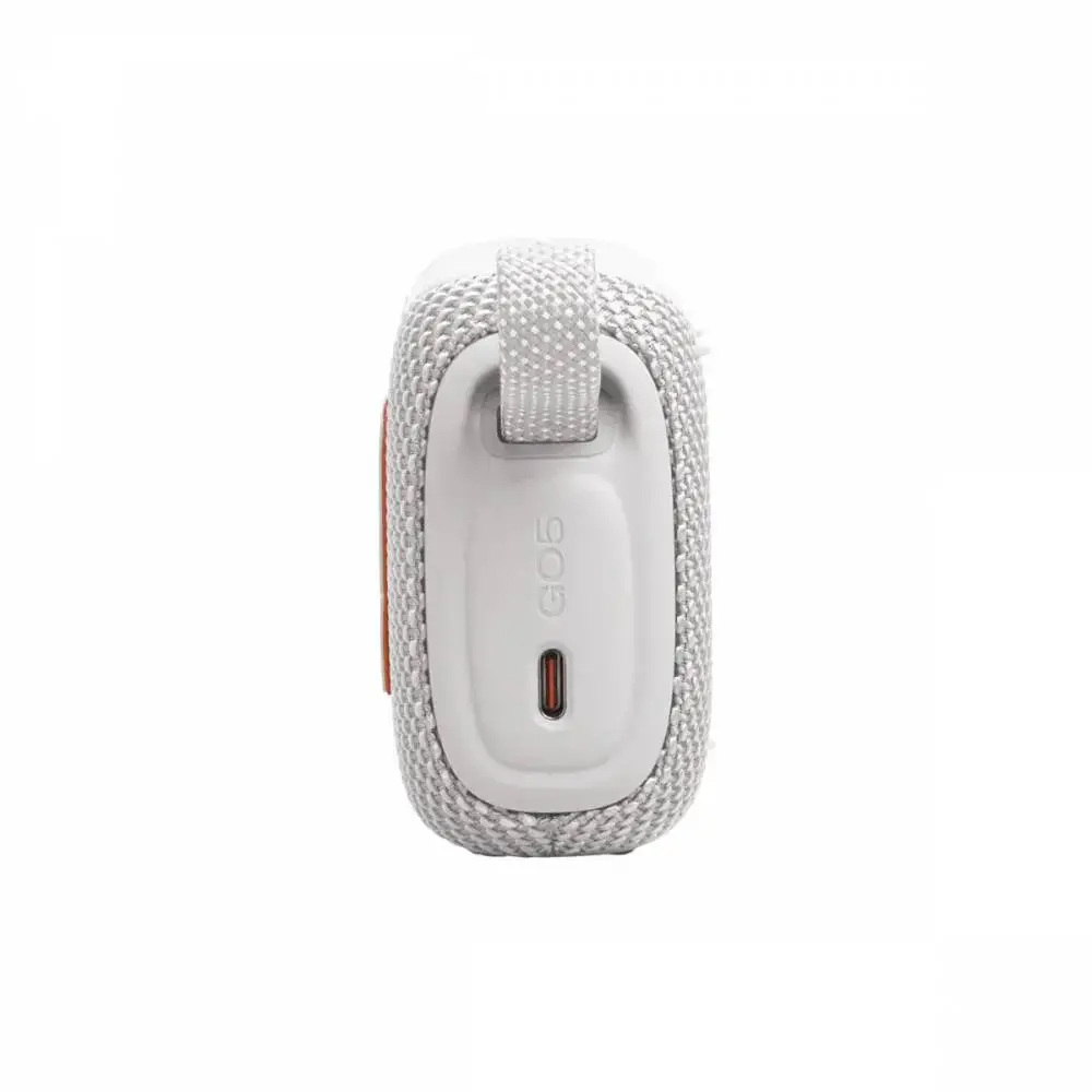 Блутут колонка JBL GO 5 White 4.8 W, батерия до 8 часа, зарядно USB TYPE-C