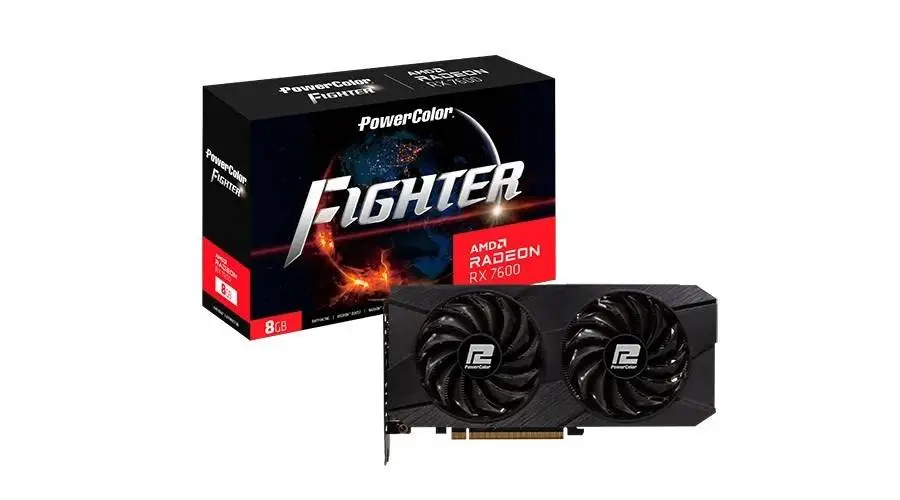 Scheda video RX 7600 8GB PowerColor Fighter