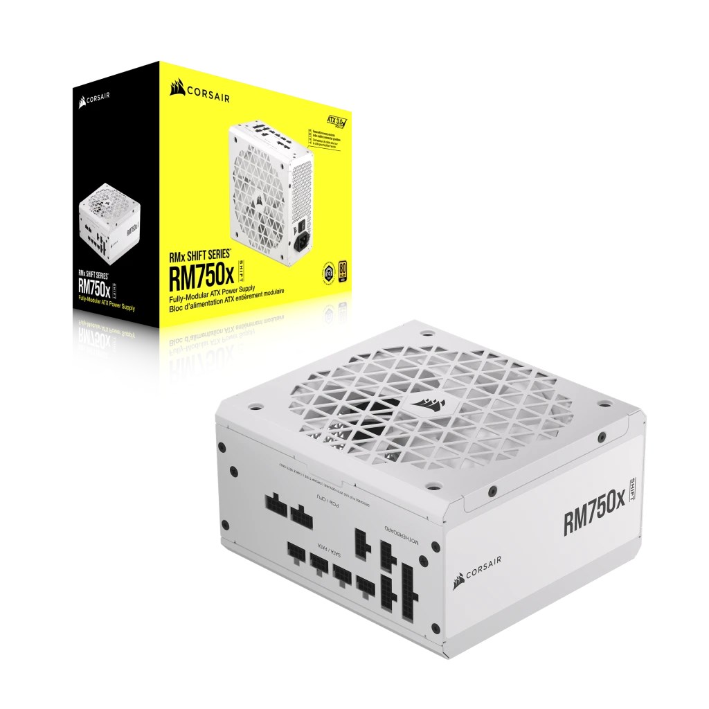 Захранване Corsair 750W RM750x 24-pin ATX White