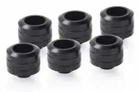 Компресионен фитинг Alphacool Eiszapfen PRO 16mm HardTube Fitting G1/4 - Deep Black (6 бр)